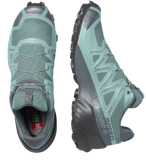 Кроссовки женские Salomon Speedcross 5 Trellis/Stowea/ - Фото 3 большая
