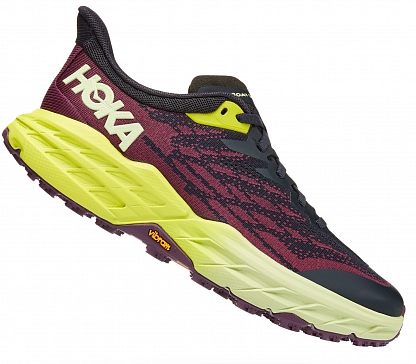 Кроссовки женские Hoka Speedgoat 5 Blue Graphite/Evening Primrose - Фото 2 большая