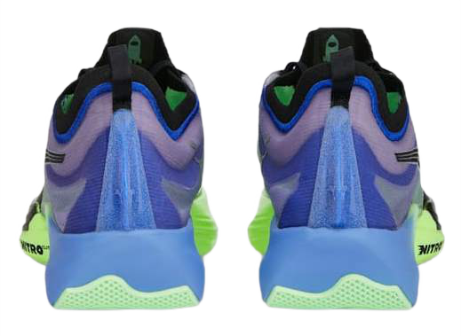 Кроссовки женские Puma Fast-R Elite Elektrocharged Royal Sapphire-Fizzy Lime - Фото 5 большая