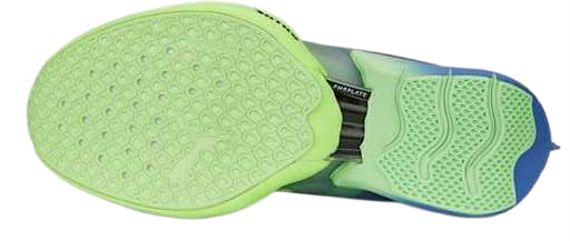 Кроссовки женские Puma Fast-R Elite Elektrocharged Royal Sapphire-Fizzy Lime - Фото 6 большая
