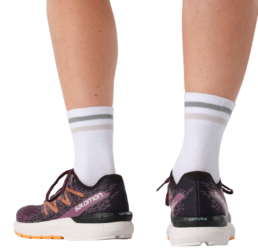 Кроссовки женские Salomon Sonic 5 Balance Grape Wine/B - Фото 6 большая