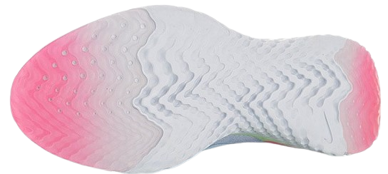 Кроссовки женские Nike Epic React Flyknit 2 White - Фото 3 большая