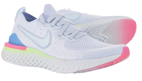Кроссовки женские Nike Epic React Flyknit 2 White - Фото 4 большая