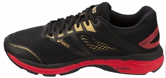 Кроссовки женские ASICS GT-2000 7 Black/Rich Gold - Фото 2 большая
