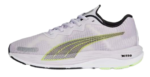 Кроссовки женские Puma Velocity Nitro 2 Fade Spring Lavender/Puma Black/Fizzy Lime - Фото 1 большая
