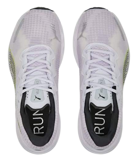 Кроссовки женские Puma Velocity Nitro 2 Fade Spring Lavender/Puma Black/Fizzy Lime - Фото 3 большая