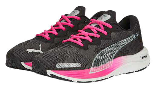 Кроссовки женские Puma Velocity Nitro 2 Fade Puma Black/Ravish/Puma Silver - Фото 3 большая