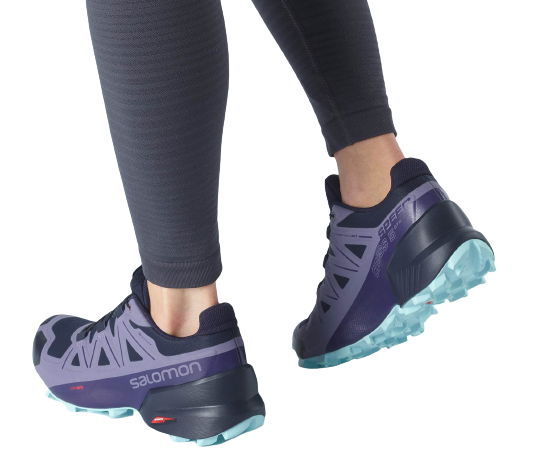 Кроссовки женские Salomon Speedcross 5 GTX Nisk/Cadet/ - Фото 6 большая