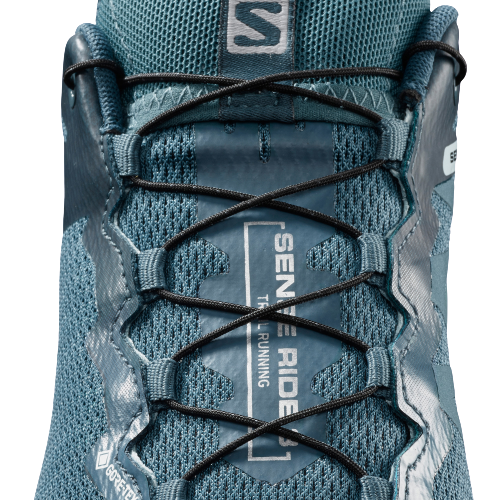 Кроссовки женские Salomon Sense Ride 3 GTX Invis. Fit Indian Teal/Smoke Blue/Angel Falls - Фото 5 большая