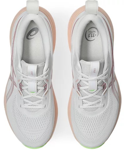 Кроссовки женские ASICS Gel-Pulse 17 White/Pearl Pink - Фото 4 большая