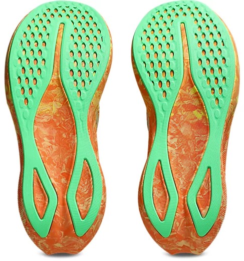 Кроссовки женские ASICS Noosa Tri 16 Light Orange/Lemon Spark - Фото 3 большая