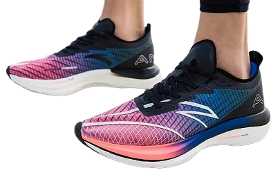 Кроссовки женские Anta C202 GT Luminance Pink/Flight Blue/Black - Фото 4 большая