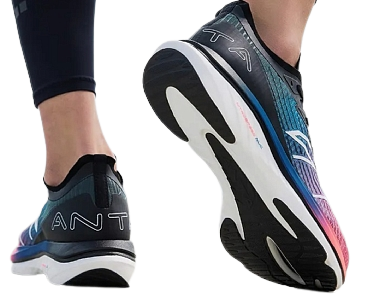 Кроссовки женские Anta C202 GT Luminance Pink/Flight Blue/Black - Фото 5 большая