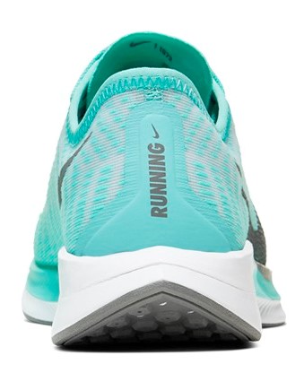 Кроссовки женские Nike Zoom Pegasus Turbo 2 Aurora Green/Smoke Grey-Sky Grey - Фото 5 большая