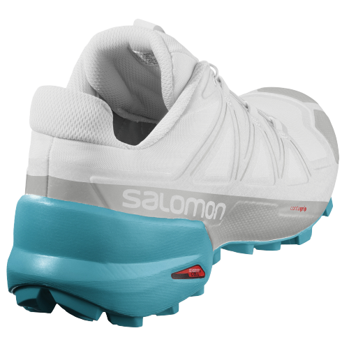 Кроссовки женские Salomon Speedcross 5 White/Bluebrd - Фото 5 большая