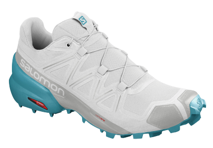 Кроссовки женские Salomon Speedcross 5 White/Bluebrd - Фото 1 большая