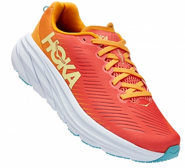 Кроссовки женские Hoka Rincon 3 Camellia/Radiant Yellow - Фото 1 большая