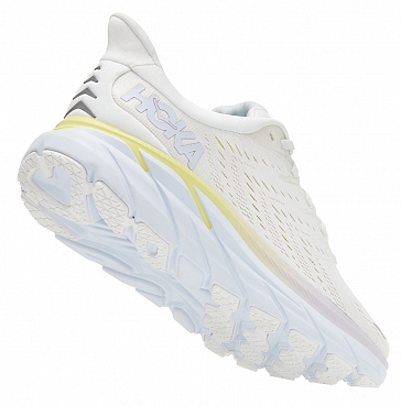 Кроссовки женские Hoka Clifton 8 Blanc De Blanc/Bright White - Фото 3 большая