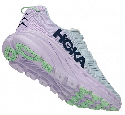 Кроссовки женские Hoka Rincon 3 Plein Air/Orchid Hush - Фото 3 большая