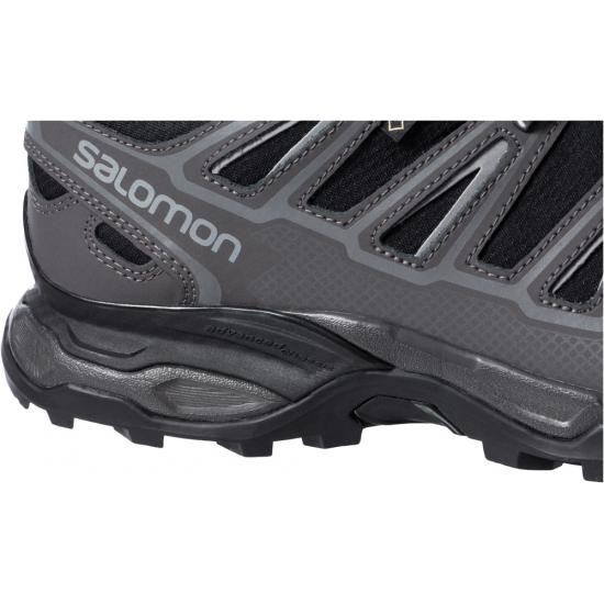 Кроссовки мужские Salomon  X Ultra 2 GTX Black/Autobahn/Pewter - Фото 6 большая