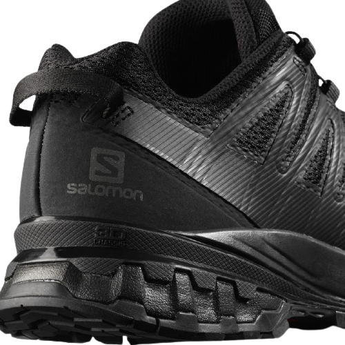 Кроссовки мужские Salomon Xa Pro 3D V8 Wide Black/Black - Фото 4 большая