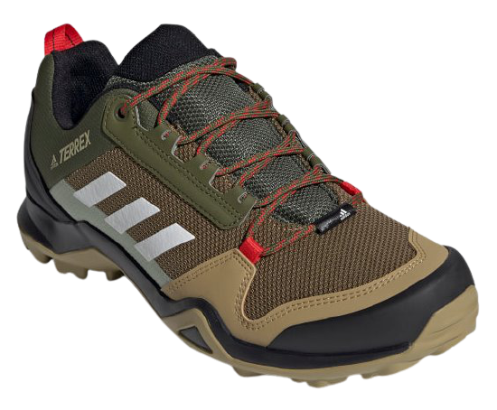 Кроссовки мужские Adidas Terrex Ax3 Wild Pine/Crystal White/Vivid Red - Фото 5 большая