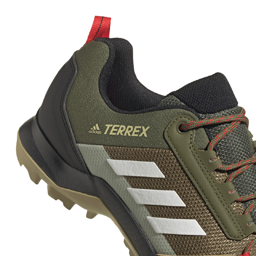 Кроссовки мужские Adidas Terrex Ax3 Wild Pine/Crystal White/Vivid Red - Фото 8 большая