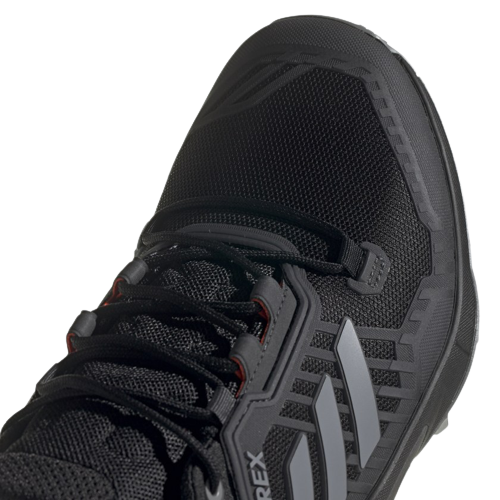 Кроссовки мужские Adidas Terrex Swift R3 Core Black/Grey Three/Solar Red - Фото 8 большая