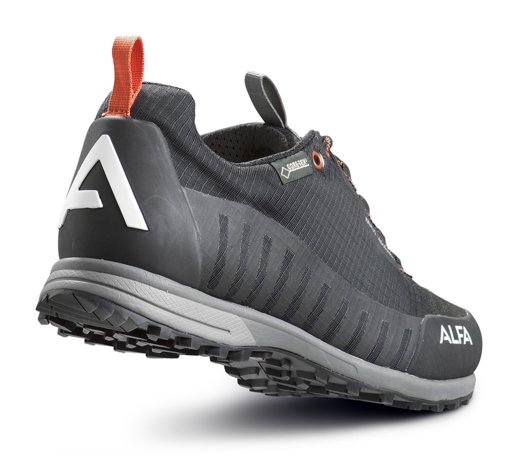 Ботинки мужские Alfa Knaus Advance GTX Black/Orange - Фото 2 большая