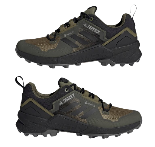 Кроссовки мужские Adidas Terrex Swift R3 Gtx Focus Olive/Core Black/Grey Five - Фото 8 большая