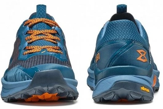 Кроссовки мужские Garmont 9.81 Engage Corsair Blue/Persimmon Orange - Фото 4 большая