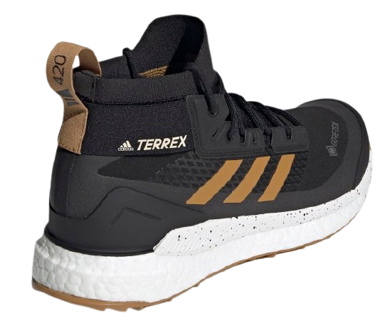 Кроссовки мужские Adidas Terrex Free Hiker Gtx Core Black/Mesa/Crystal White - Фото 5 большая