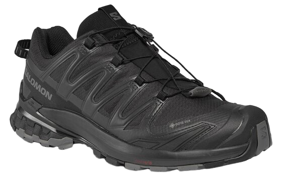 Кроссовки мужские Salomon Xa Pro 3D V9 Gtx Black/Phantom/Pewter - Фото 3 большая
