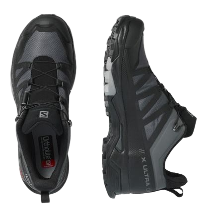 Кроссовки мужские Salomon X Ultra 4 Wide Gtx Mgnt/Black/Monu - Фото 4 большая