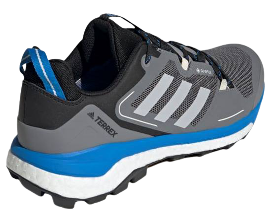 Кроссовки мужские Adidas Terrex Skychaser Gtx 2.0 Grey Three/Grey Two/Blue Rush - Фото 5 большая