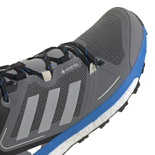 Кроссовки мужские Adidas Terrex Skychaser Gtx 2.0 Grey Three/Grey Two/Blue Rush - Фото 9 большая