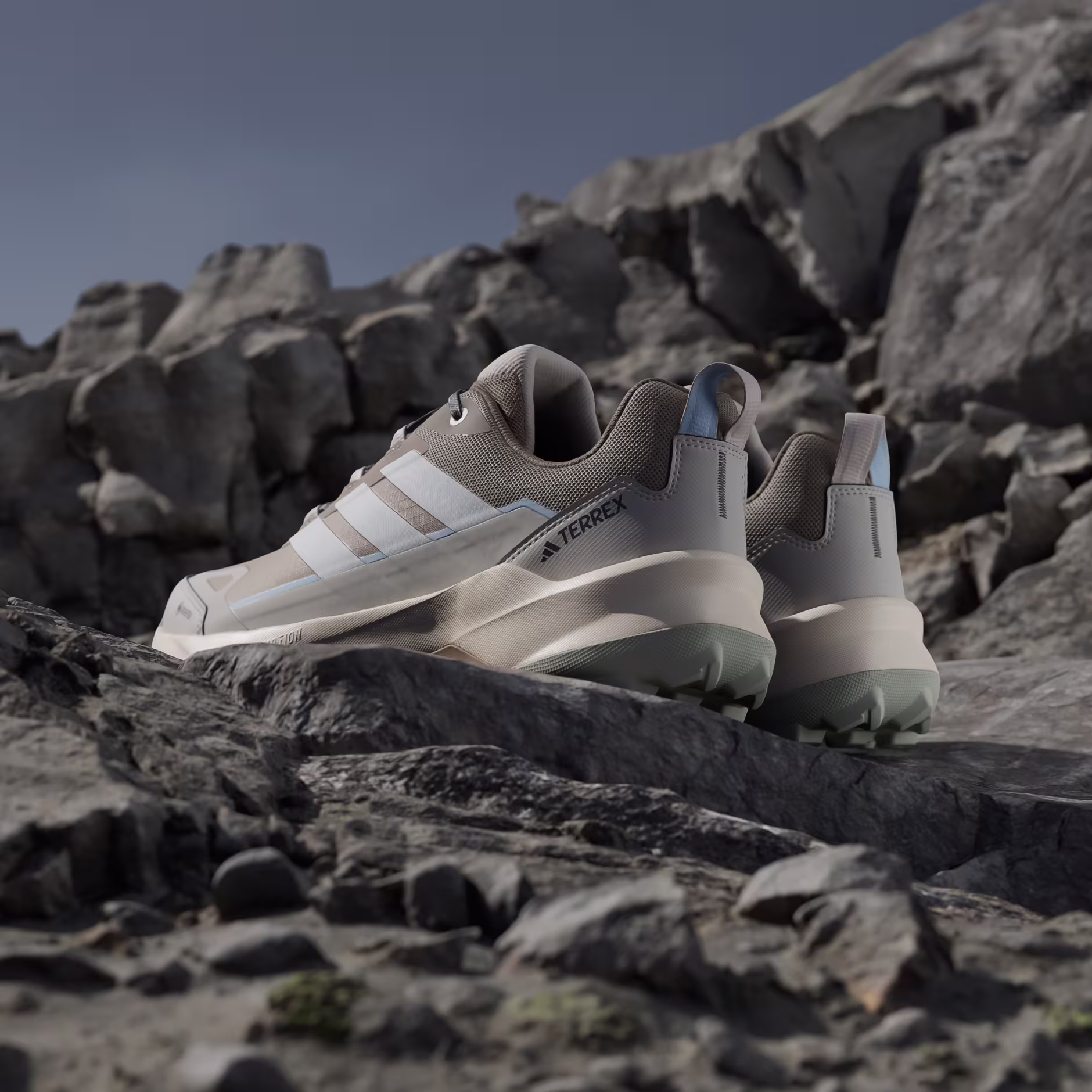 Кроссовки мужские Adidas Terrex Skychaser Ax5 Gtx Blacar/Owhite/Wonalu - Фото 10 малая