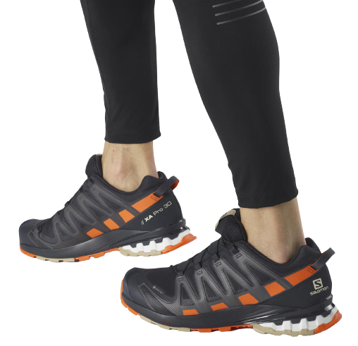 Кроссовки мужские Salomon Xa Pro 3D V8 GTX Nisk/Red/Safa - Фото 7 большая