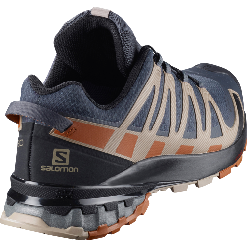 Кроссовки мужские Salomon XA Pro 3D V8 GTX Wide Ebony/Caramel Cafe/Black - Фото 6 большая