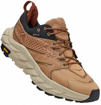 Кроссовки мужские Hoka Anacapa Low Gtx Tiger'S Eye/Black - Фото 1 большая