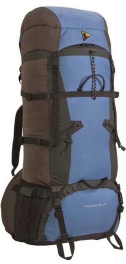 Рюкзак Bask Python 120 V3 Black/Grey/Blue - Фото 1 большая