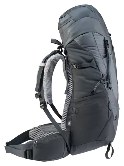 Рюкзак женский Deuter Aircontact Lite 45 + 10 SL Shale-Graphite - Фото 8 большая
