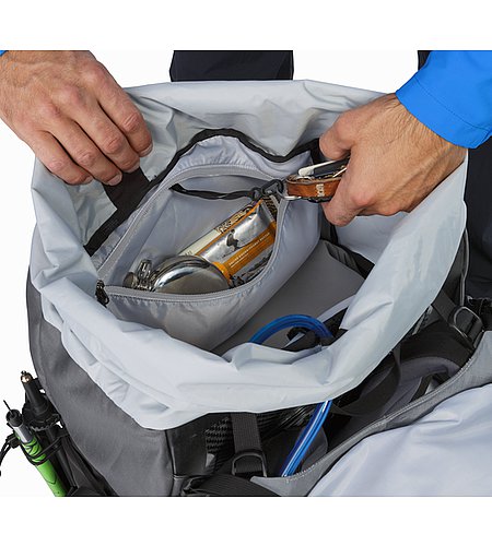 Рюкзак Arcteryx Bora AR 63 Titanium - Фото 5 большая