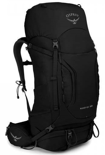 Рюкзак Osprey Kestrel 58 Black - Фото 1 большая