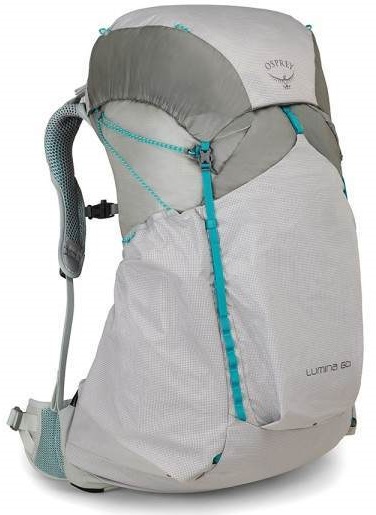 Рюкзак женский Osprey Lumina 60 Cyan Silver - Фото 1 большая