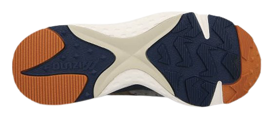 Кроссовки мужские Mizuno Mondo Control Premium Бел/Сер/Оранж - Фото 5 большая