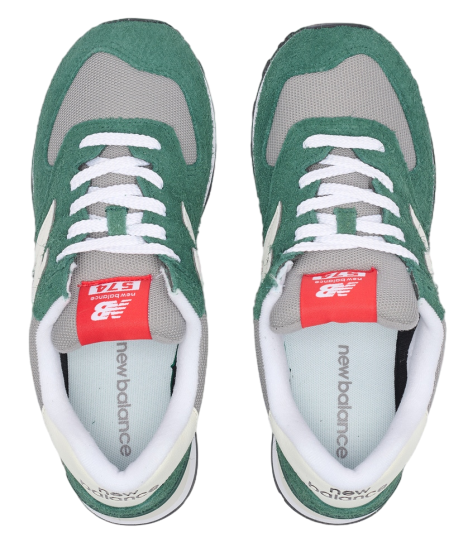 Кроссовки New Balance 574 Alpine Green - Фото 4 большая