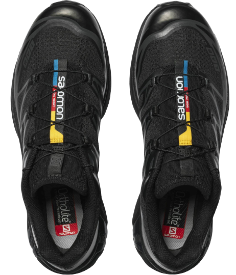 Кроссовки Salomon XT-6 ADV Black/Black/Phantom - Фото 4 большая