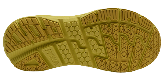 Кроссовки Hoka Bondi L Suede Celery/Lima Bean - Фото 3 большая