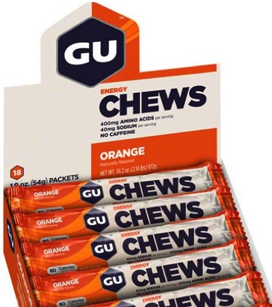 Конфеты жевательные GU Energy Chews Апельсин - Фото 2 большая